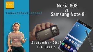 Samsung NOTE 8 vs. NOKIA 808 - Camera Test Check