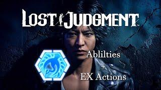 Lost Judgment Crane Style  Abilities + EX Actions