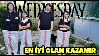 GERÇEK WEDNESDAY VE KARDEŞLERİ  SAHTE WEDNESDAYE MEYDAN OKUYOR  EYLÜL LAL