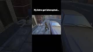 His intro got interrupted  #gaming #funny #fyp