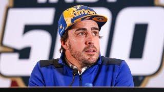 Press Conference  Fernando Alonso Gil de Ferran Discuss Being Bumped from 2019 Indy 500