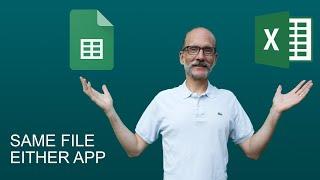 Work with the Same Spreadsheet in Excel and Google Sheets