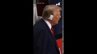 Trump arrives at RNC day 4