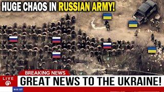 Its Great Day An entire big group of Russian soldiers surrendered desperately near KURSK