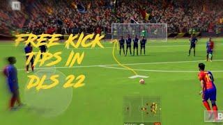 DLS 22 free kick tips and tricks