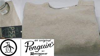ORIGINAL PENGUIN - Lambswool Sweater Review - Kelp BeigeCamel - Best bang for your buck