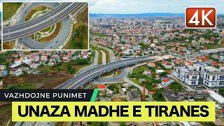 UNAZA MADHE E TIRANES  VAZHDOJNE PUNIMET  HAPET NE 31 DHJETOR 2024 ‍️ ??? 4K