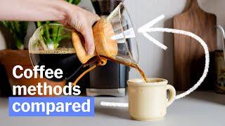 French Press vs AeroPress vs Pour-over and More Coffee Methods Compared