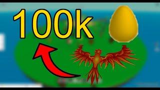 100k Golden Eggs Rebirth? - Egg Farm Simulator