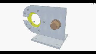 Rotation transmission for a C-shaped disk 1