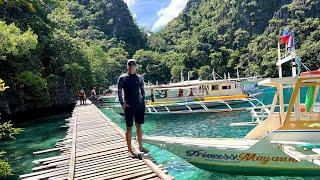 Twin lagoon Coron  Philippines Trip In Telugu  Palawan