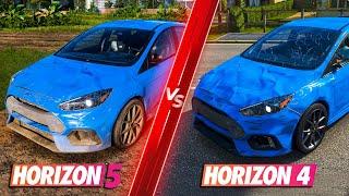 Forza Horizon 5 vs Forza Horizon 4 - Direct Comparison Attention to Detail & Graphics PC ULTRA 4K