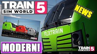 Train Sim World 5  BR 193 VECTRON  Die MODERNSTE deutsche LOK in TSW 5?  Flixtrain Info