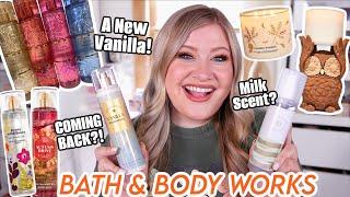 BATH & BODY WORKS FALL HAUL New Scents + Some Sneak Peeks