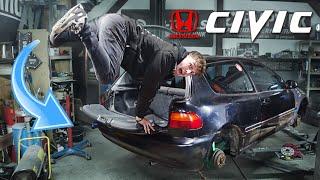 Das Honda Civic Low Budget Projekt beginnt