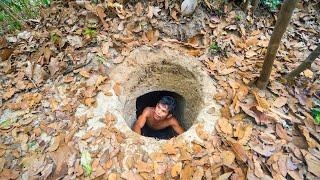 Build The Most Secret Underground House by Ancient Skills