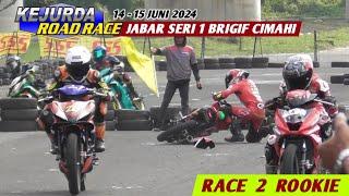 RACE 2 ROOKIE️RoadRace Kejurda Jabar Seri 1 Brigif Cimahi 14 - 15 Juni 2024