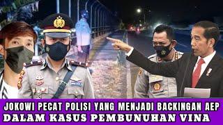 Polisi Yang Menjadi Backingan Aep Dipecat secara tak Hormat Oleh Jokowi
