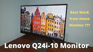 Lenovo Q24i-10 Monitor - Best Work from Home Monitor