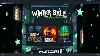 The #Steam #Awards 2022 - Steam Winter Sale 2022 Free Badges
