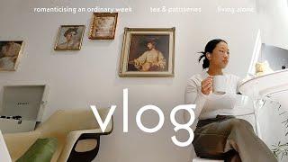 vlog  living alone in my late 20s romanticising ordinary days