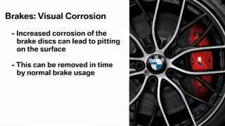 BMW Brakes Visual Corrosion