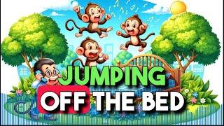 5 Little Monkeys Jumping on the Bed - Fun Nursery Rhyme for Kids Sing Along