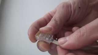Как установить разъем RJ-45 коннектор на интернет кабель