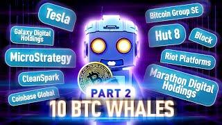 Las 10 ballenas de Bitcoin ¡Les revelamos los mayores poseedores de Bitcoin