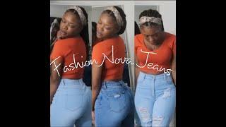 FASHION NOVA JEANS   Sis Its a DENIM try on haul