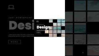 Beauty Opening Presentation Powerpoint Idea #shorts #design #tutorial