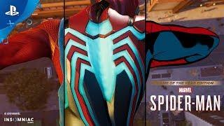 The Suits of Marvels Spider-Man  PS4