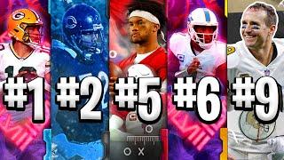 The Top 10 Quarterbacks in Madden 24