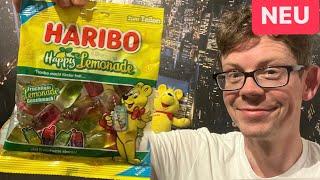 Haribo Happy Lemonade Zitrone Minze Gurke Limette und Himbeer-Holunder