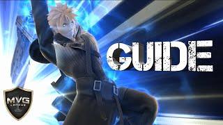 Cloud In Depth Moveset  and Combo Competitive Guide Mew2King - Super Smash Bros. Wii U