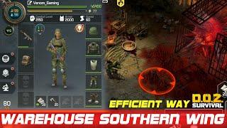 Cheapest Way To Clear Warehouse Southern Wing Part 2  All Tier  DOZ  Dawn Of Zombies