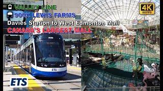 Edmonton LRT POV Walk Davies Station to West Edmonton Mall Via 102 Street Stop