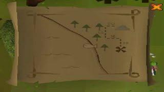 Fishing Spot Map Dig Location Beginner Clue Scroll OSRS Old School RuneScape