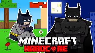 I Survived 100 DAYS as BATMAN in HARDCORE Minecraft