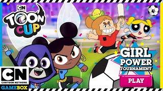 Football GamePlay  Toon Cup - Play for your country to be World Champions  Cartoon Network GameBox