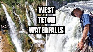 BEST Waterfalls in the West TETONS  Upper Mesa Falls Lower Mesa Falls and Fall Creek Falls Idaho