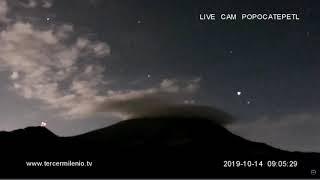 October 13 2019  UFO  Popocatepetl Volcano Mexico