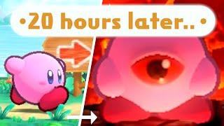 The ENTIRE Kirby Deluxe Experience..