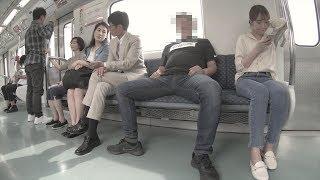 한사람당 한 자리만 부산시 대중교통 개념찾기-쩍벌금지 편 No Manspreading