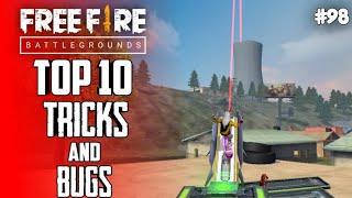 Top 10 New Tricks In Free Fire  New BugGlitches In Garena Free Fire #98