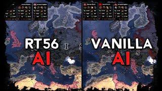 HoI4 Road to 56 Mod AI vs Vanilla AI 36-45