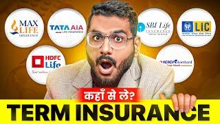 Term Insurance  Best Term Insurance