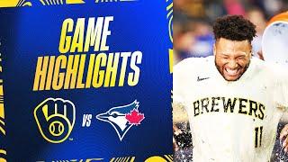 Blue Jays vs. Brewers Game Highlights 61024  MLB Highlights