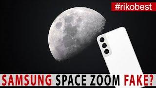 Den Mond fotografieren geniale Details mit dem Smartphone? Samsung Space Zoom nur ein AI Fake Foto?