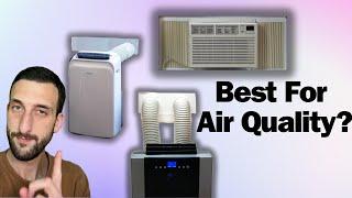 Best Portable AC for Indoor Air Quality Window vs. Dual-Hose vs. Single-Hose